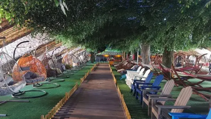 Bạt che chống thấm nước cho ghế treo và ghế ngoài trời, phù hợp sử dụng trong sân vườn hình ảnh 29-description