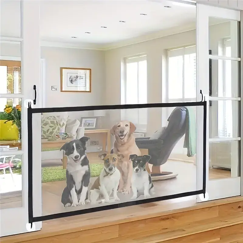 Lưới cách ly an toàn cho mèo trong nhà và ban công hình ảnh 12-description