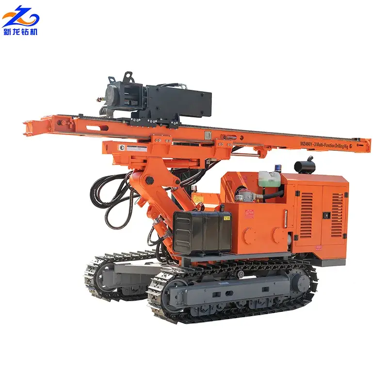 Máy khoan cọc di động sử dụng năng lượng mặt trời tích hợp công nghệ quang điện