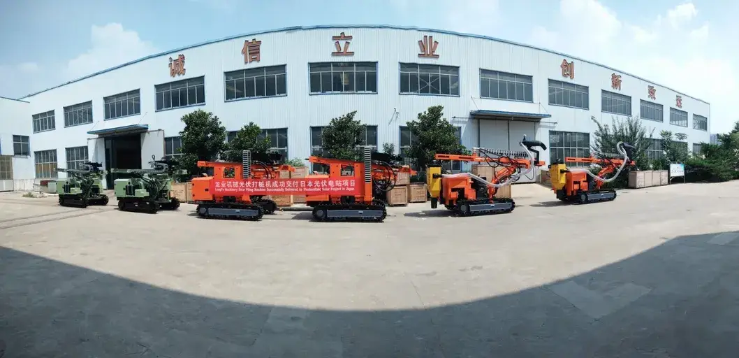 Máy khoan cọc di động sử dụng năng lượng mặt trời tích hợp công nghệ quang điện hình ảnh 15-description