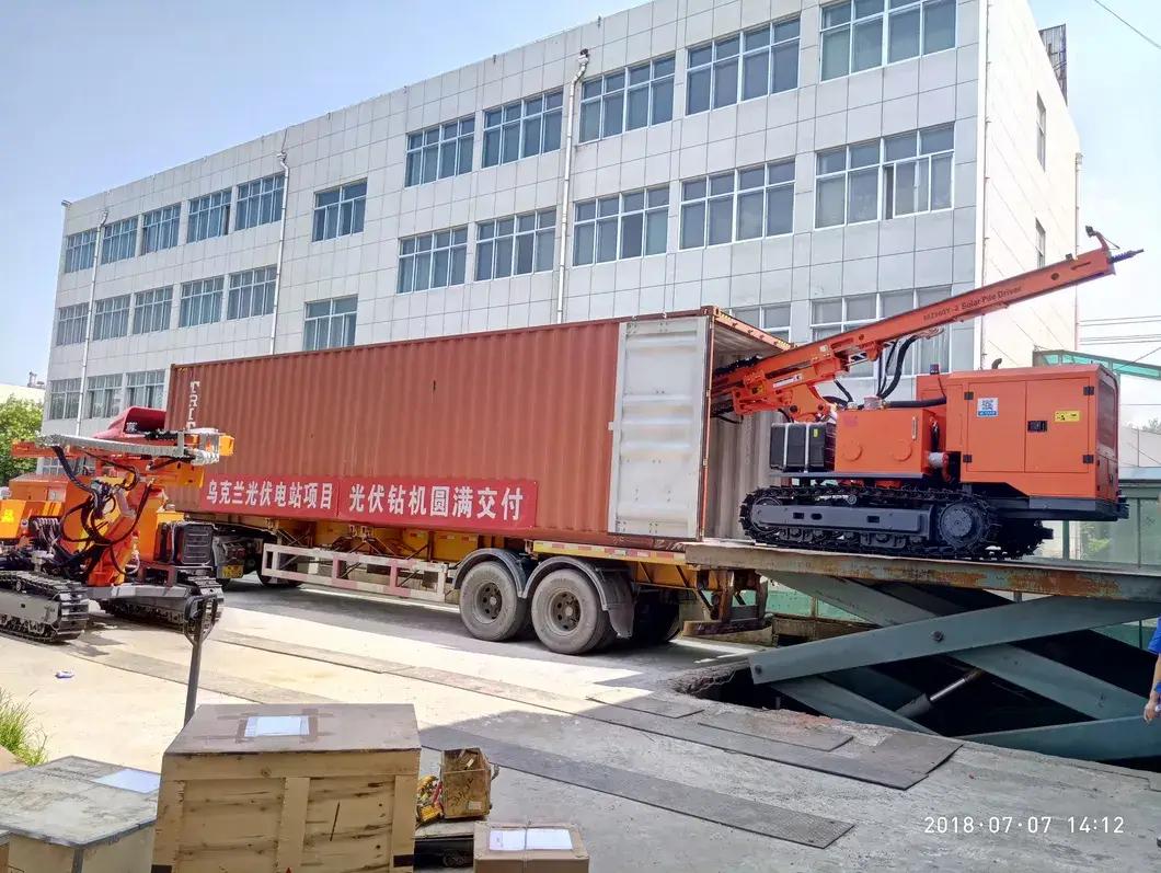 Máy khoan cọc di động sử dụng năng lượng mặt trời tích hợp công nghệ quang điện hình ảnh 16-description