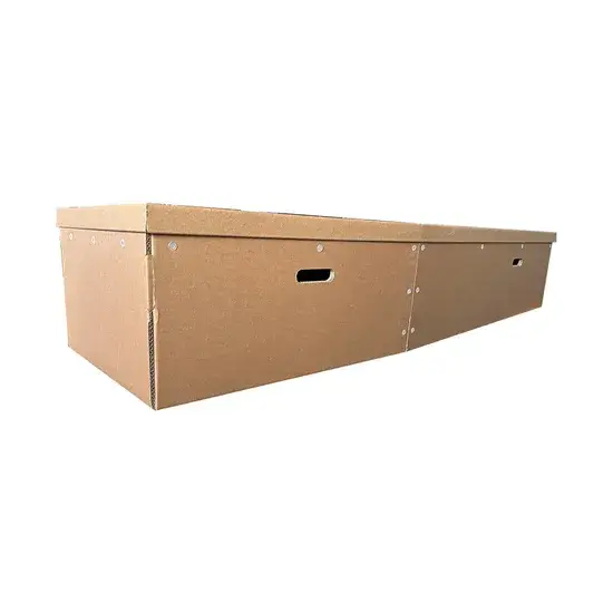 Hộp Coffins bìa cứng chất lượng cho việc làm giấy thủ công tại nhà hình ảnh 1-description