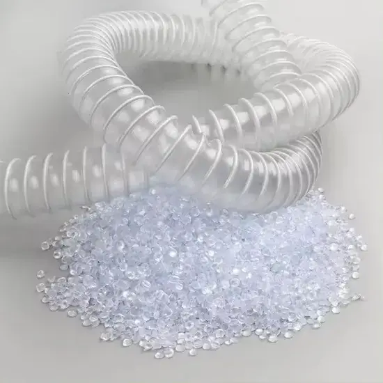 Hạt nhựa PVC mềm trong suốt an toàn cho sản xuất dây, cáp, ống và giày