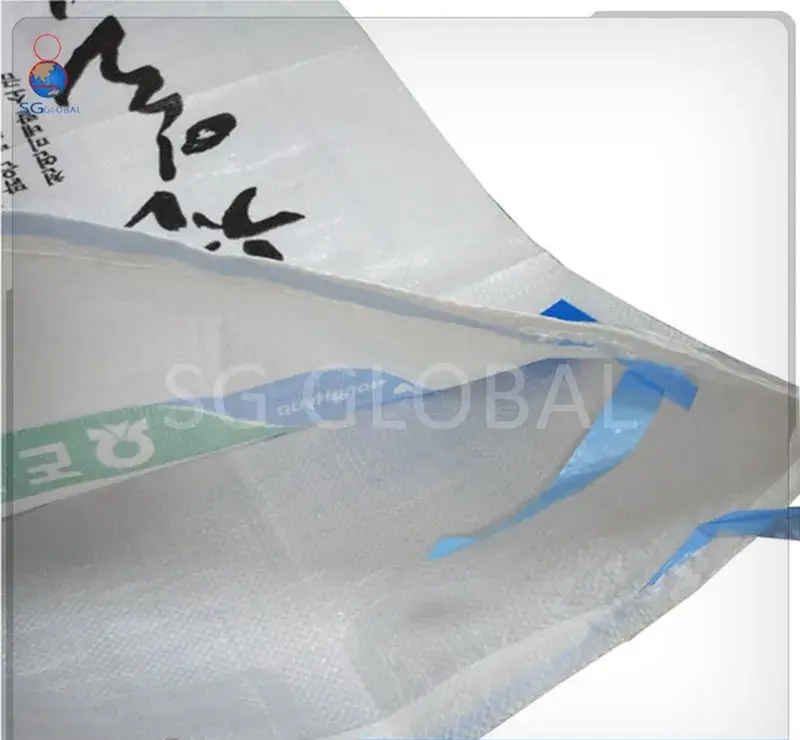 Bao bì nhựa dệt polypropylene in cho đóng gói viên nén gỗ 25kg