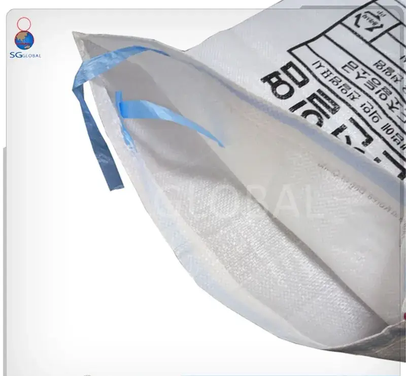 Bao bì nhựa dệt polypropylene in cho đóng gói viên nén gỗ 25kg