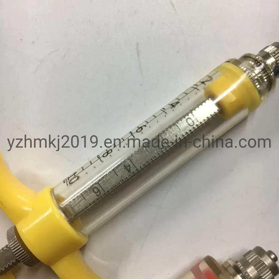 Bơm tiêm thú y vật liệu nhựa tái sử dụng, điều chỉnh linh hoạt cho đàn gia súc hình ảnh 13-description