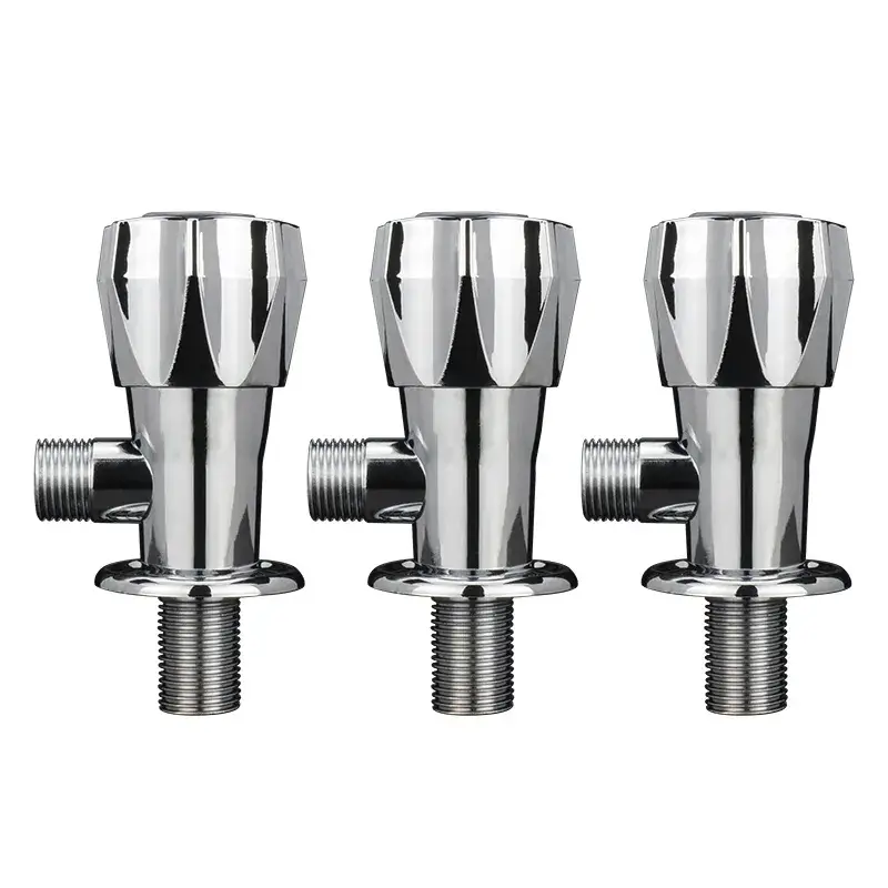 Vòi ngắn mạ chrome 1/2inch sử dụng van góc từ nhựa ABS hình ảnh 14-description