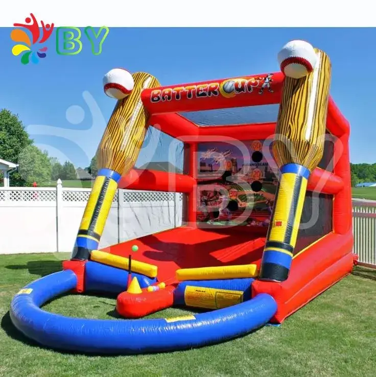 Khu vui chơi thể thao bóng lăn bơm hơi ngoài trời cho trẻ em và người lớn hình ảnh 16-description