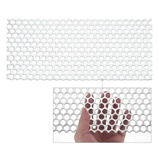 Lỗ kim loại trang trí đa dạng hình dáng, có lỗ đục độc đáo