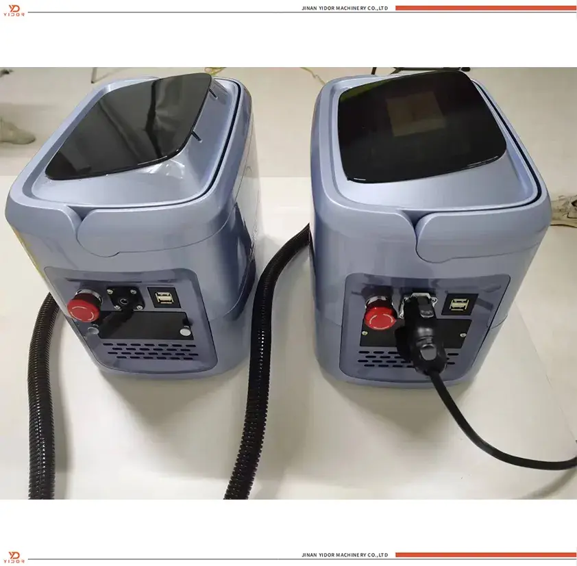 Máy khắc laser cầm tay cho cắt nhựa và kim loại, máy khắc laser cho ống thép công nghiệp