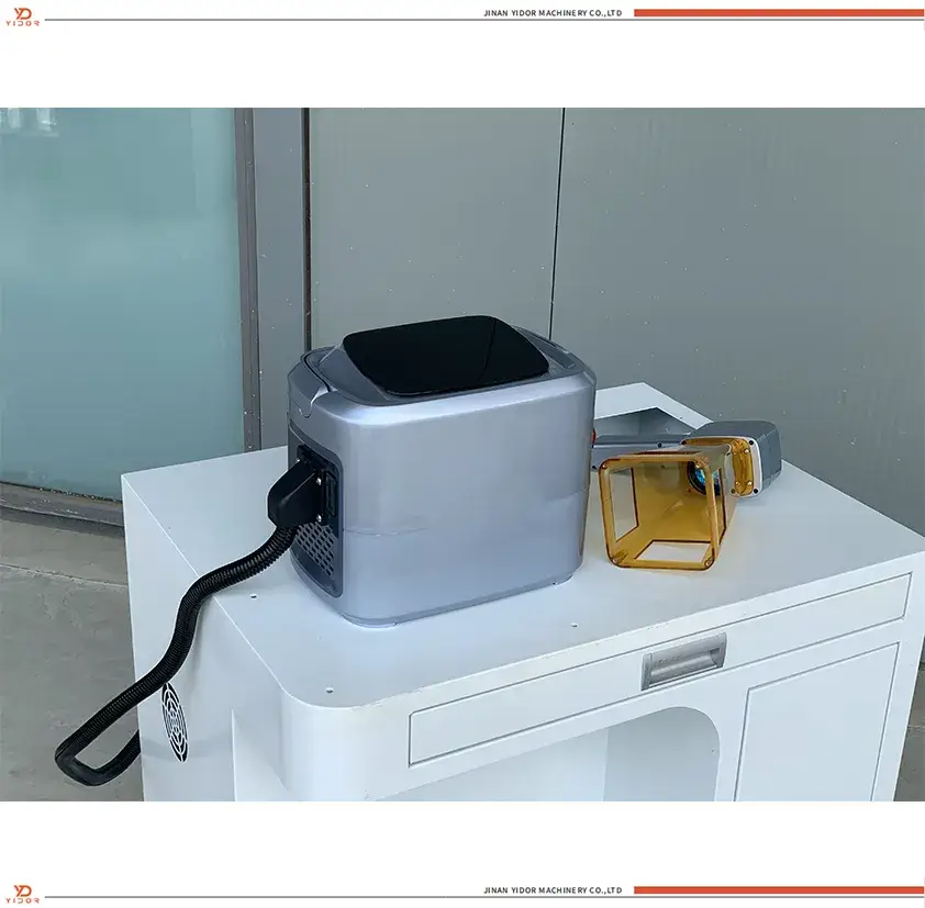 Máy khắc laser cầm tay cho cắt nhựa và kim loại, máy khắc laser cho ống thép công nghiệp