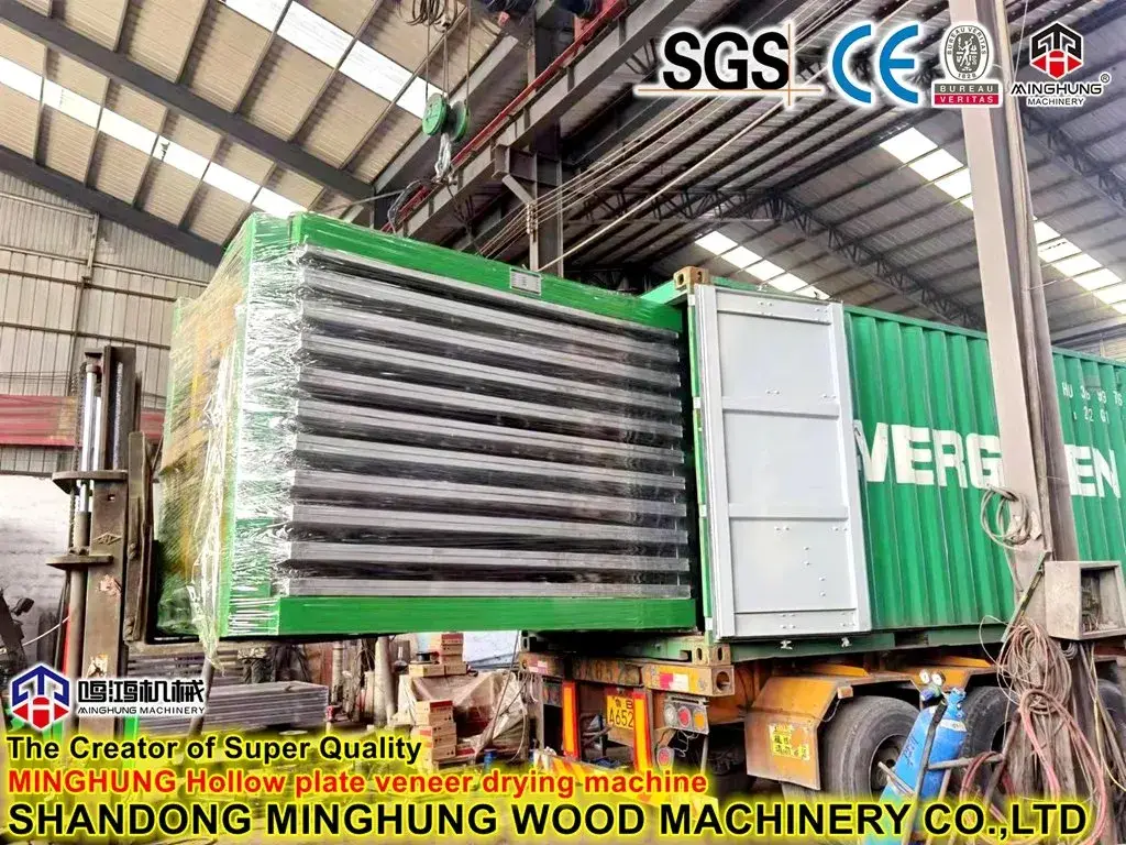 Máy sản xuất plywood: Thiết bị tự động hoàn chỉnh từ bóc vỏ gỗ đến ép nóng, ép lạnh và dán cạnh hình ảnh 22-description