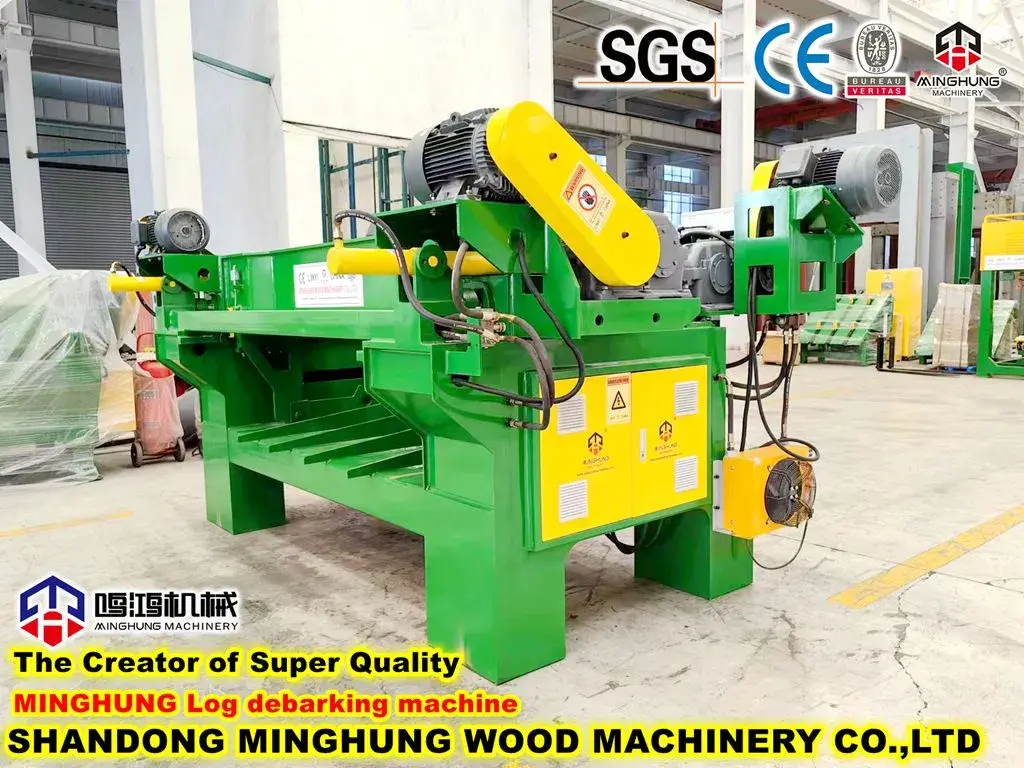 Máy sản xuất plywood: Thiết bị tự động hoàn chỉnh từ bóc vỏ gỗ đến ép nóng, ép lạnh và dán cạnh