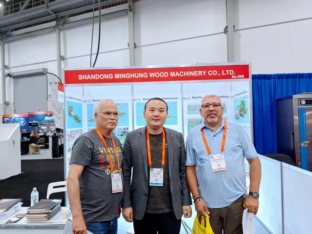 Máy sản xuất plywood: Thiết bị tự động hoàn chỉnh từ bóc vỏ gỗ đến ép nóng, ép lạnh và dán cạnh hình ảnh 30-description