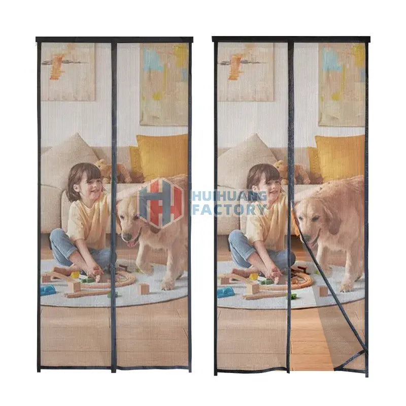 Màn chắn chống muỗi gập lại làm từ chất liệu polyester hình ảnh 14-description