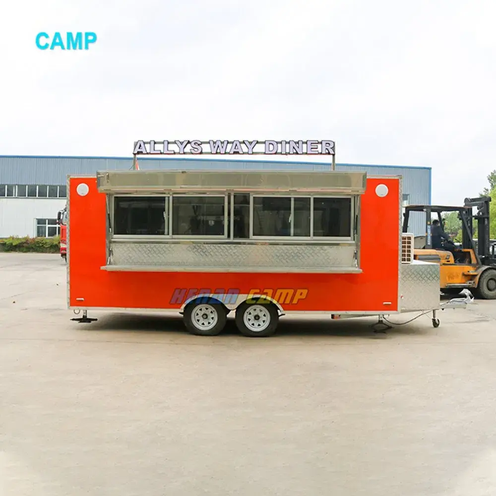 Xe di động mini tùy chỉnh phổ biến cho việc phục vụ món tráng miệng