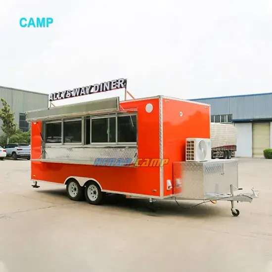Xe di động mini tùy chỉnh phổ biến cho việc phục vụ món tráng miệng