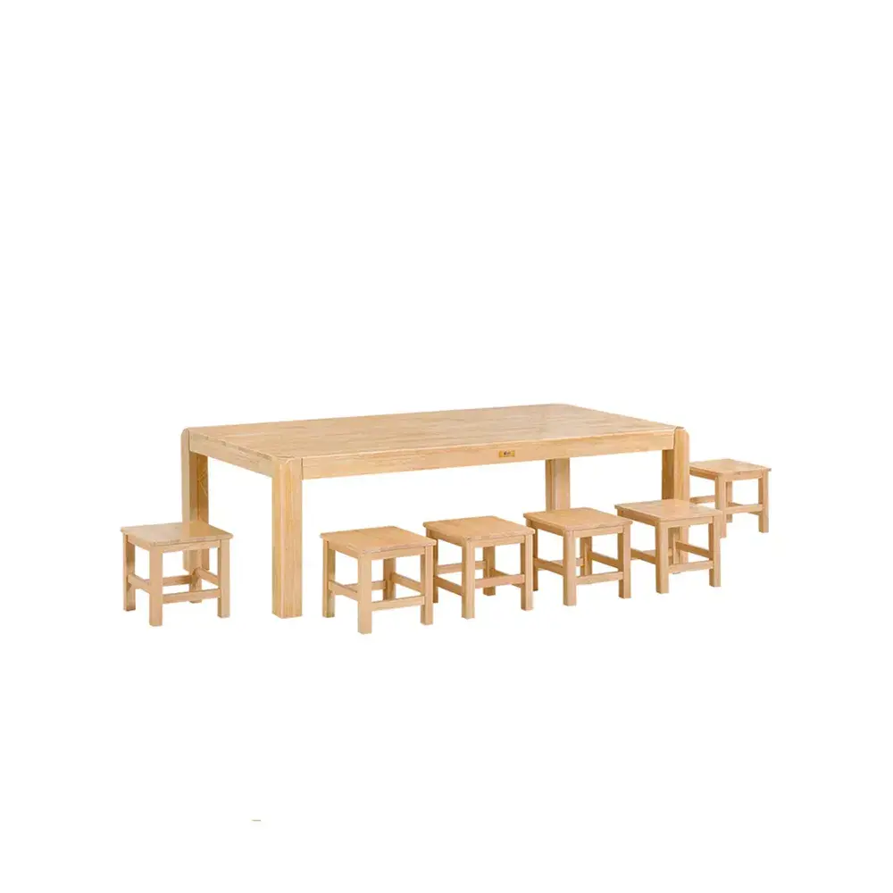 Đồ nội thất trẻ em bằng gỗ cho lớp học mẫu giáo và trường mầm non hiện đại hình ảnh 12-description
