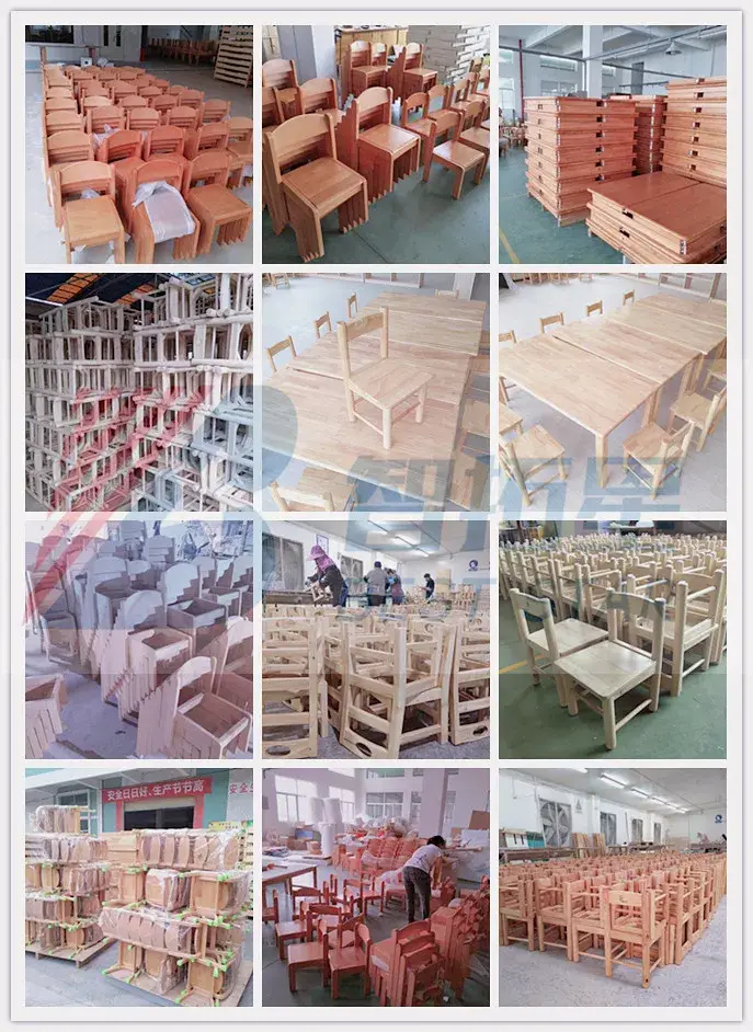 Đồ nội thất trẻ em bằng gỗ cho lớp học mẫu giáo và trường mầm non hiện đại hình ảnh 19-description