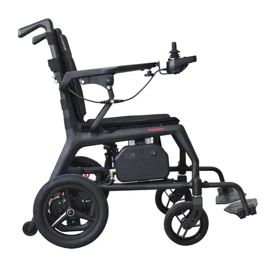 Xe lăn điện du lịch dành cho người cao tuổi, nhẹ nhàng và tiện lợi, gấp gọn, trọng lượng chỉ 13.5kgs