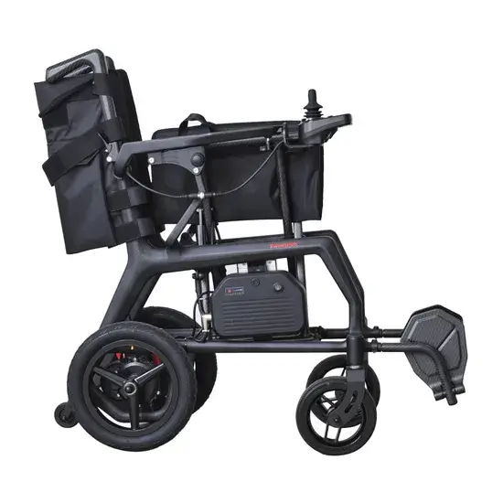 Xe lăn điện du lịch dành cho người cao tuổi, nhẹ nhàng và tiện lợi, gấp gọn, trọng lượng chỉ 13.5kgs