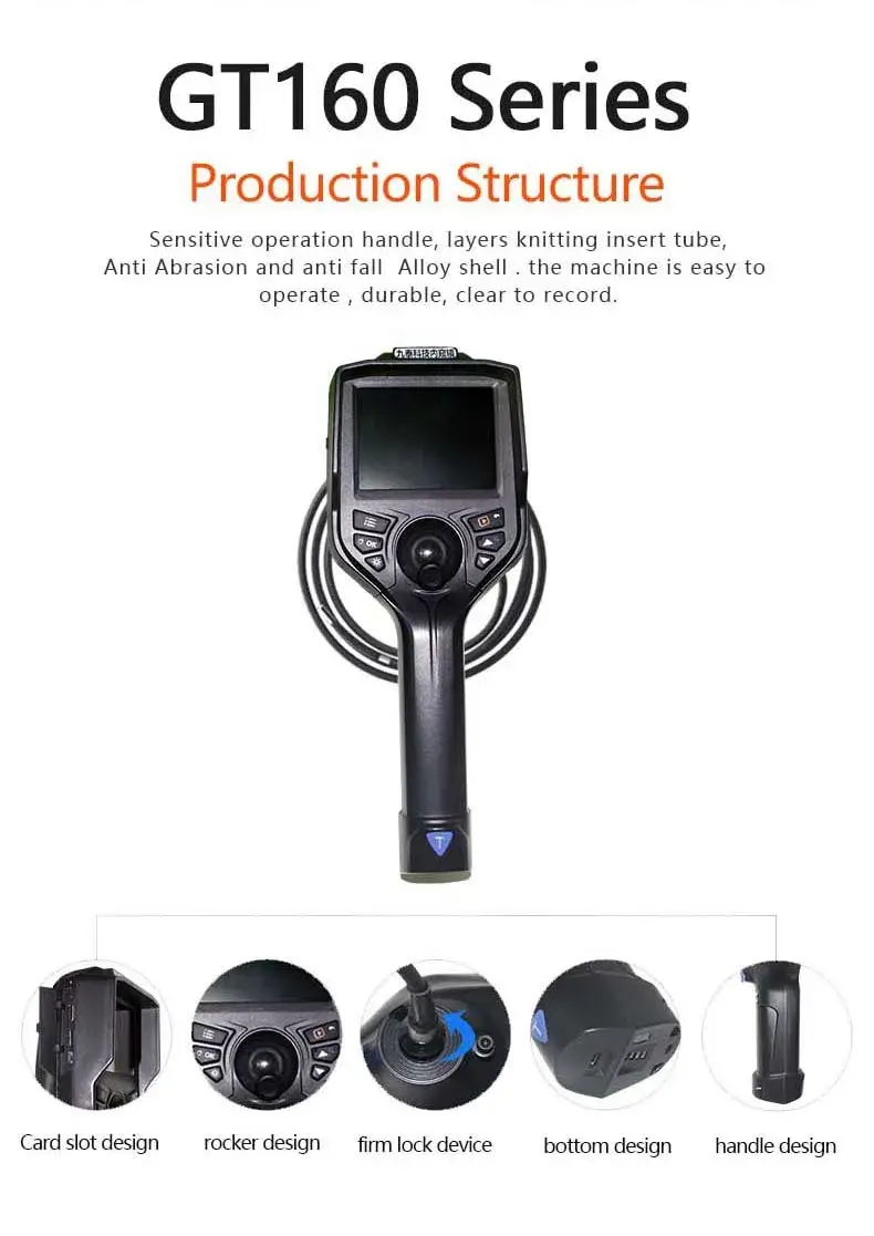 Camera nội soi di động với 4 điểm kết nối cho ứng dụng công nghiệp hình ảnh 15-description
