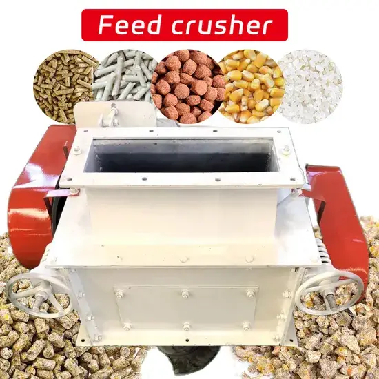 Máy nghiền thức ăn gia cầm nhỏ, hiệu quả, tiết kiệm năng lượng hình ảnh 1-description
