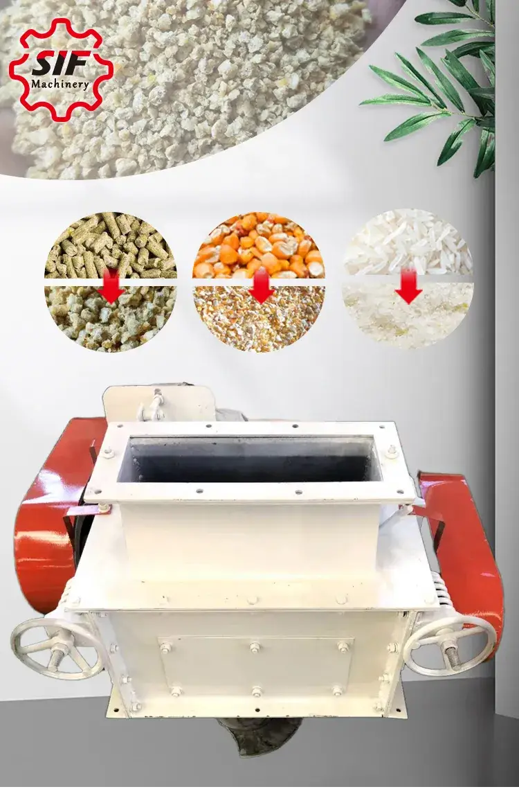 Máy nghiền thức ăn gia cầm nhỏ, hiệu quả, tiết kiệm năng lượng hình ảnh 12-description