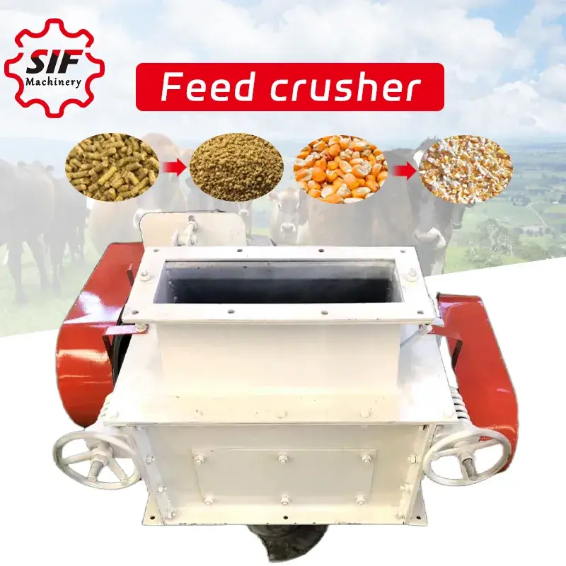 Máy nghiền thức ăn gia cầm nhỏ, hiệu quả, tiết kiệm năng lượng
