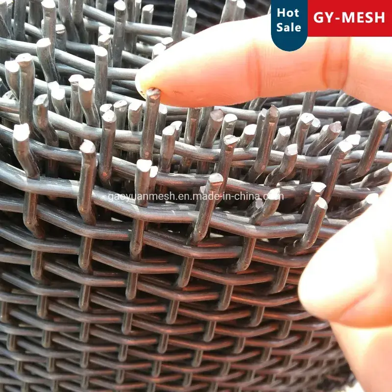 Lưới dây crimped thép carbon chất lượng sơn tĩnh điện cao cấp