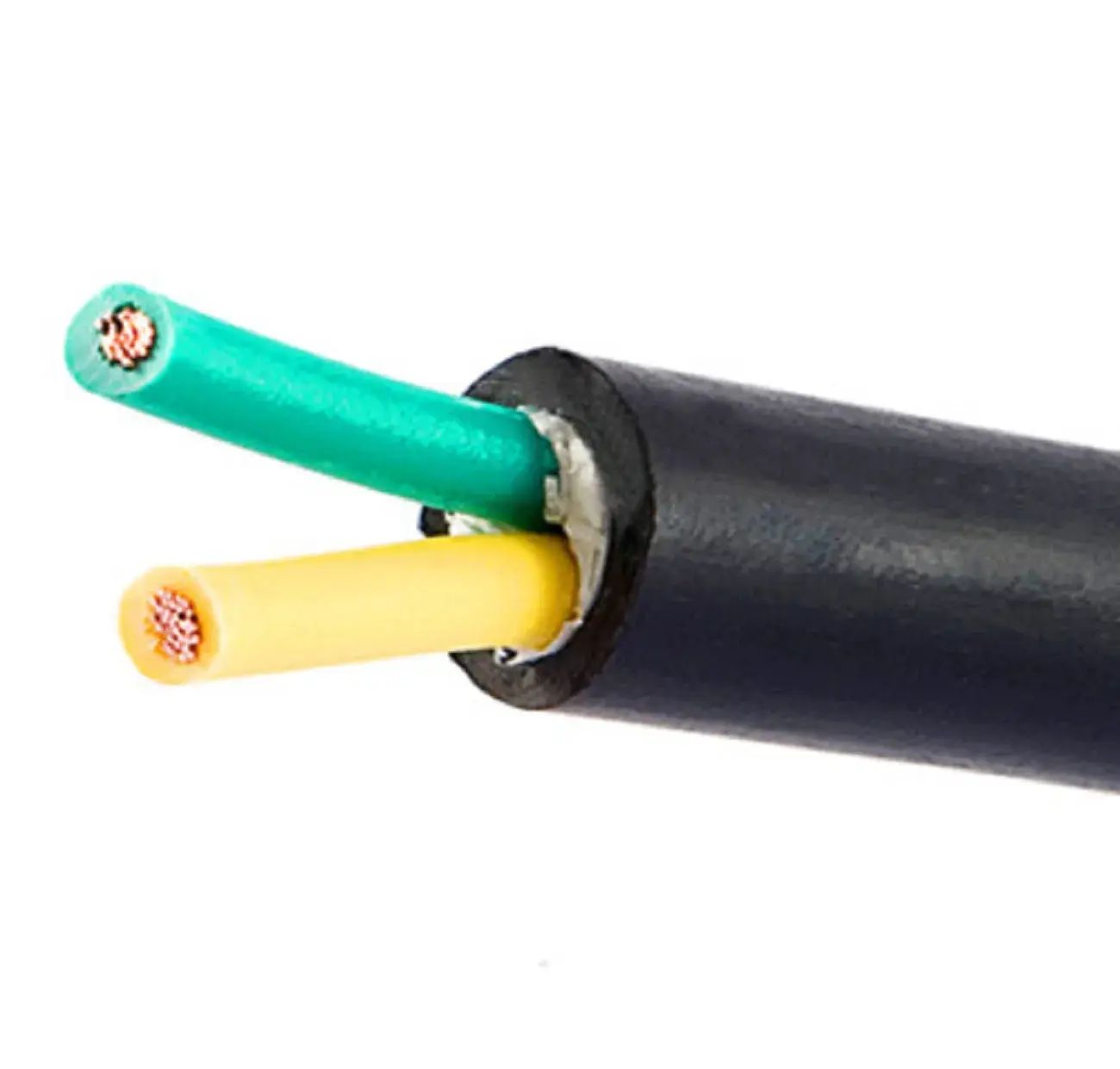 Cáp điện hai lõi cách điện PVC bọc PVC theo tiêu chuẩn 6004construction, dùng cho điện áp 660/1100V