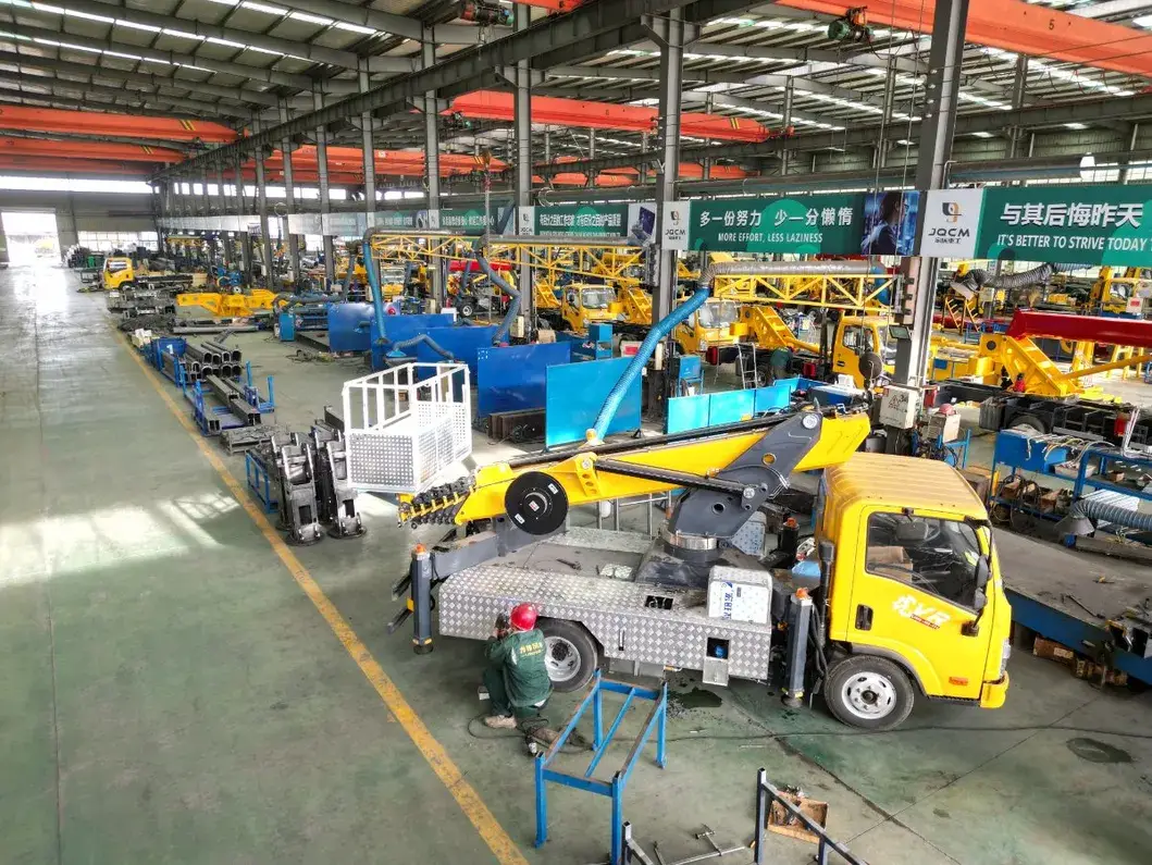 Xe nâng cần cẩu chạy bằng dầu diesel, đạt tiêu chuẩn CE, hoạt động hiệu quả tại độ cao 28 mét hình ảnh 33-description