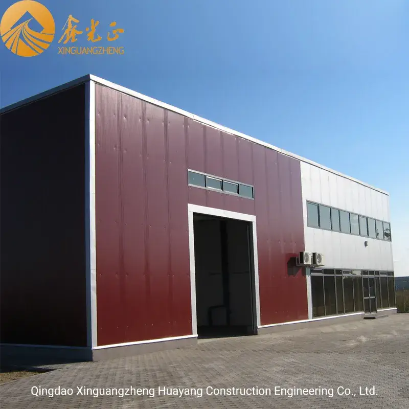 Công trình sản xuất khung bảo quản với cấu trúc thép chắc chắn