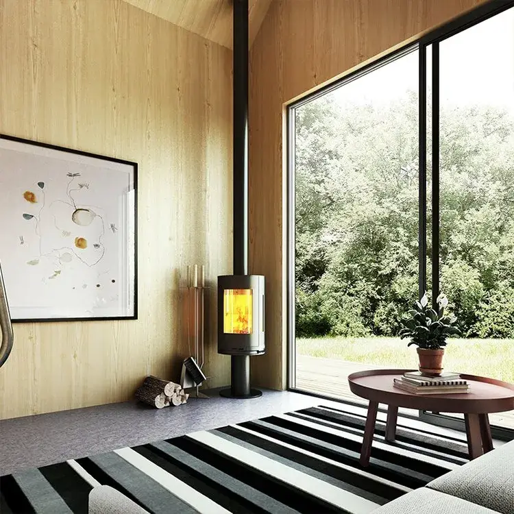 Thiết kế nhà gỗ chống bão tiện ích, lý tưởng cho kỳ nghỉ bungalow nhỏ