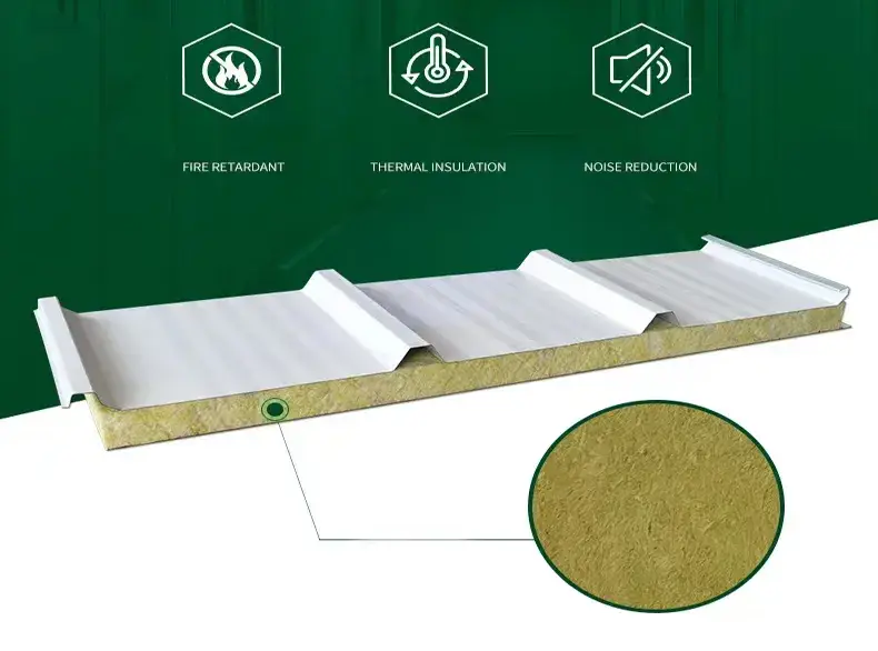 Tấm tường sandwich bằng bông khoáng – Lựa chọn hoàn hảo cho xây dựng theo yêu cầu hình ảnh 13-description
