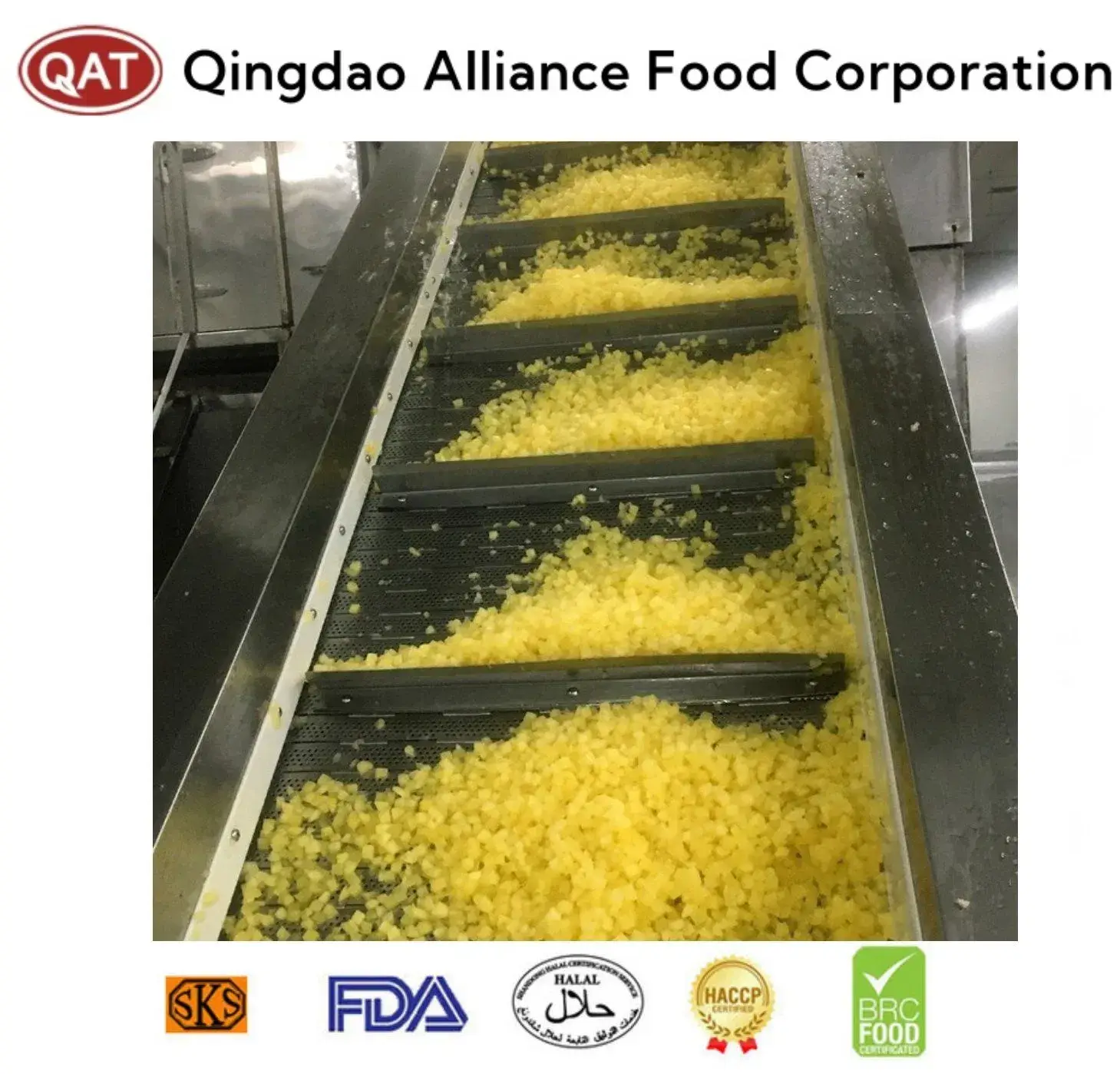 Táo FUJI đông lạnh cắt nhỏ - Sản phẩm IQF cao cấp, đảm bảo chất lượng