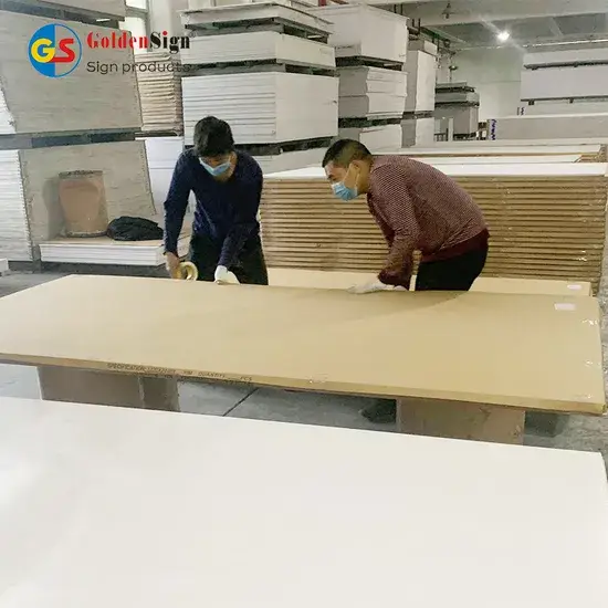 Tấm Foam PVC cao cấp sử dụng cho việc làm biển báo và trưng bày sản phẩm