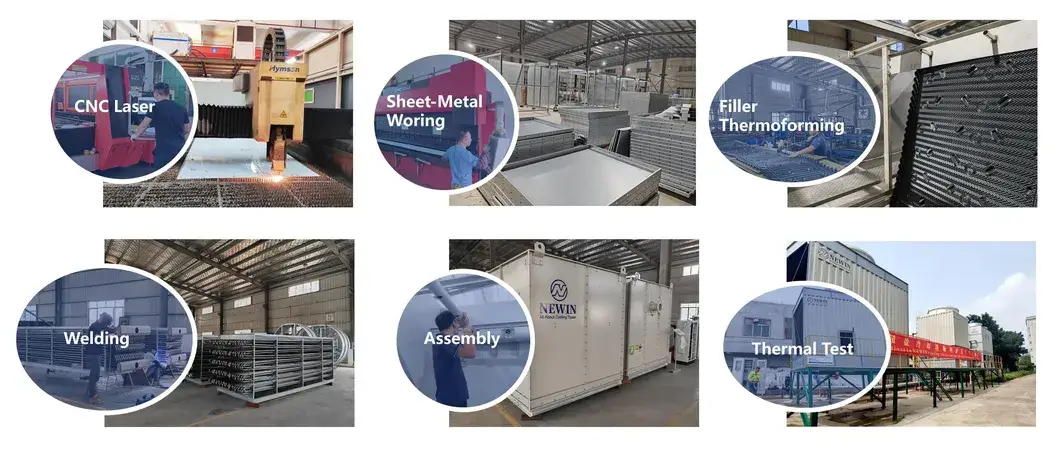Cột làm mát chéo chất lượng cao để tăng hiệu suất trao đổi nhiệt hình ảnh 20-description