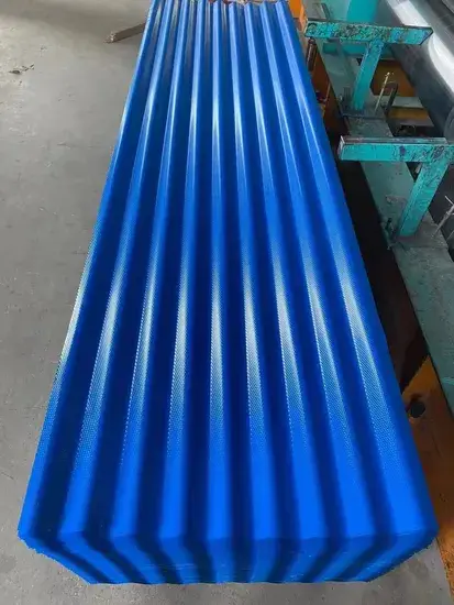 Tấm thép mái lợp sóng kẽm phủ màu sơn trước: Vật liệu xây dựng chất lượng cao