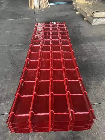 Tấm thép mái lợp sóng kẽm phủ màu sơn trước: Vật liệu xây dựng chất lượng cao