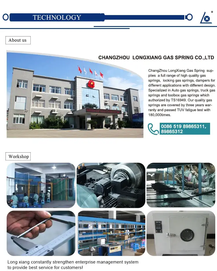 Lò xo khí nén áp suất - Phụ tùng cho ô tô và hộp dụng cụ chất lượng cao hình ảnh 16-description