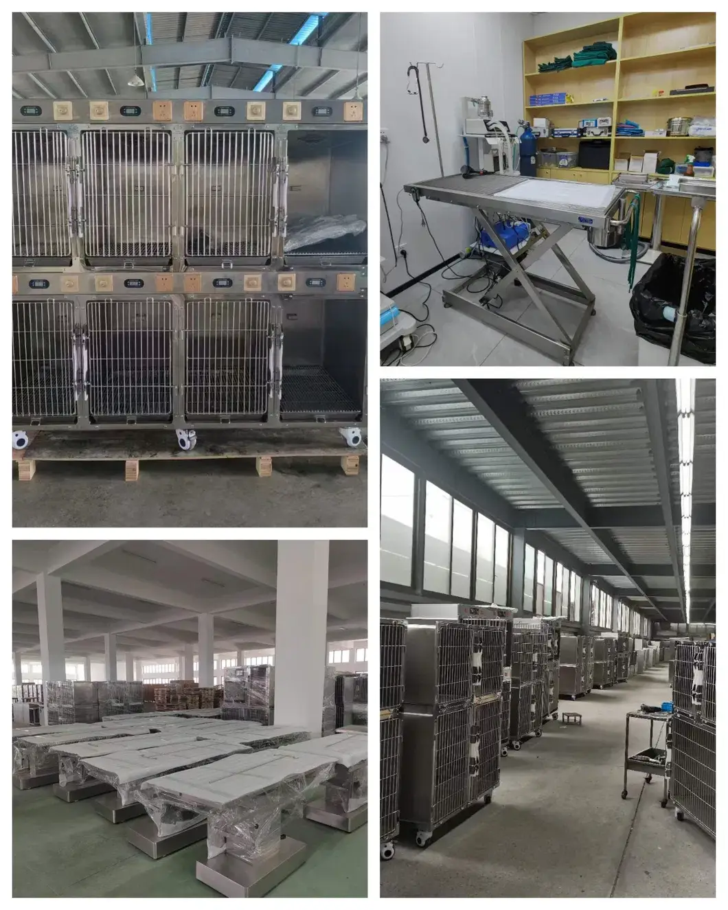 Bàn phẫu thuật thú y chất lượng cao, bàn kiểm tra nhiệt độ và bàn inox cho thú y hình ảnh 32-description