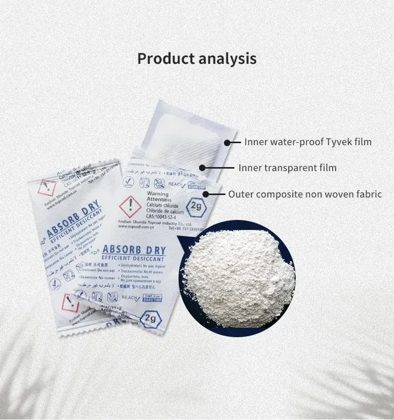 Túi hút ẩm canxi clorua siêu khô - Ưu đãi đặc biệt dành cho trang phục hình ảnh 13-description