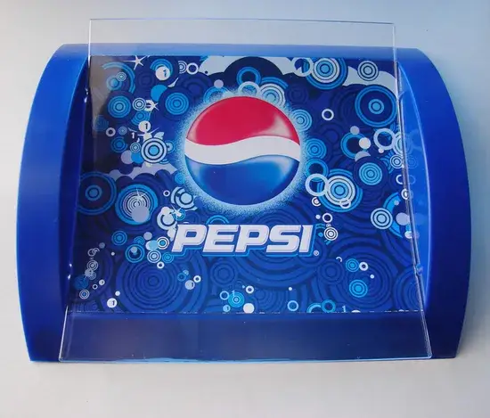 Khay tiền với logo tùy chỉnh làm từ acrylic, phát sáng thu hút quảng cáo