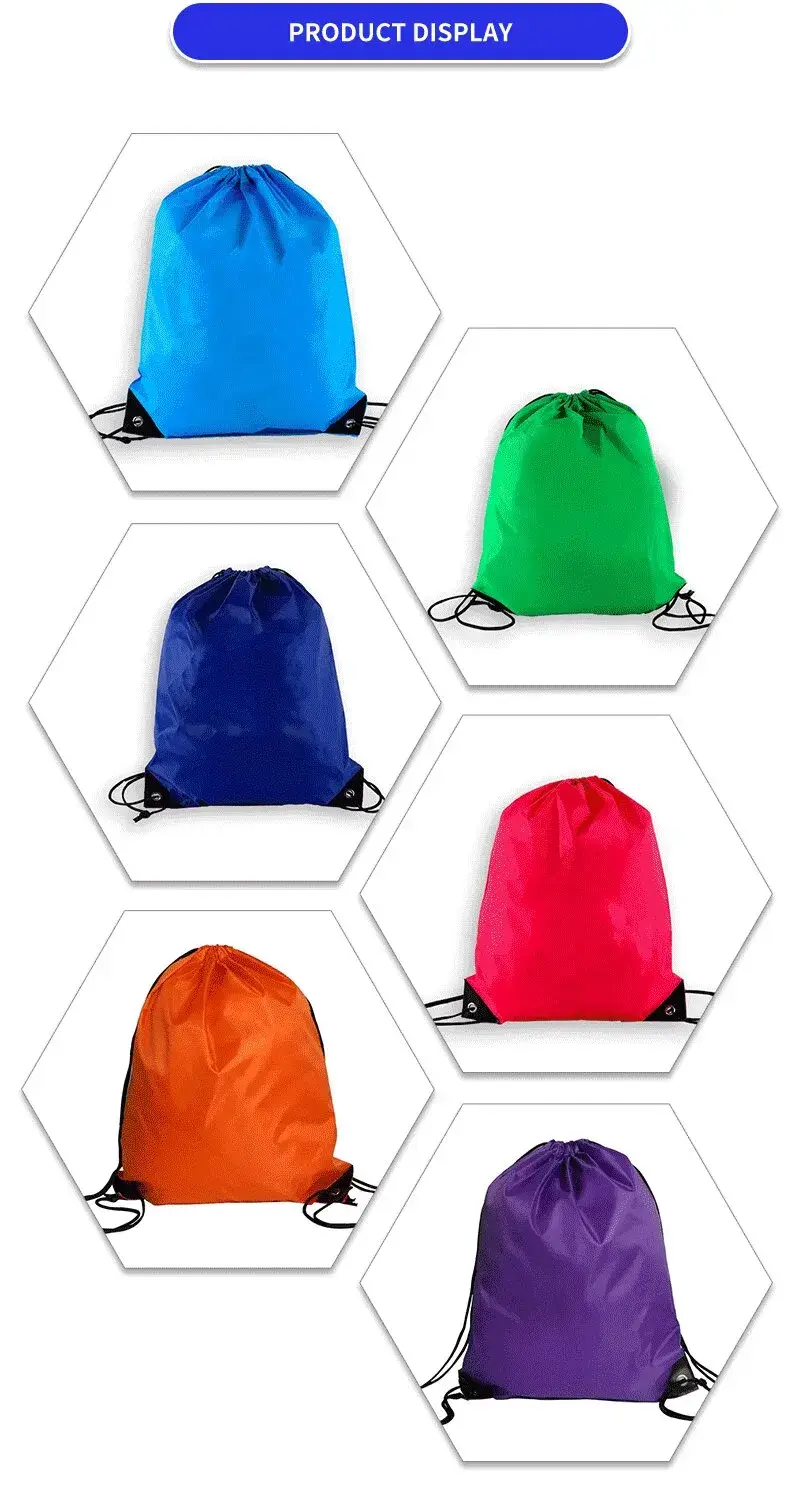 Túi đeo lưng bạc tùy chỉnh từ chất liệu polyester nylon, ưu đãi đặc biệt hình ảnh 14-description