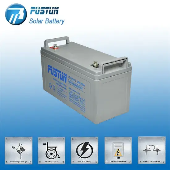Pin sạc axit chì Pustun 12V120ah - Giải pháp lưu trữ năng lượng cho hệ thống điện gió hình ảnh 1-description