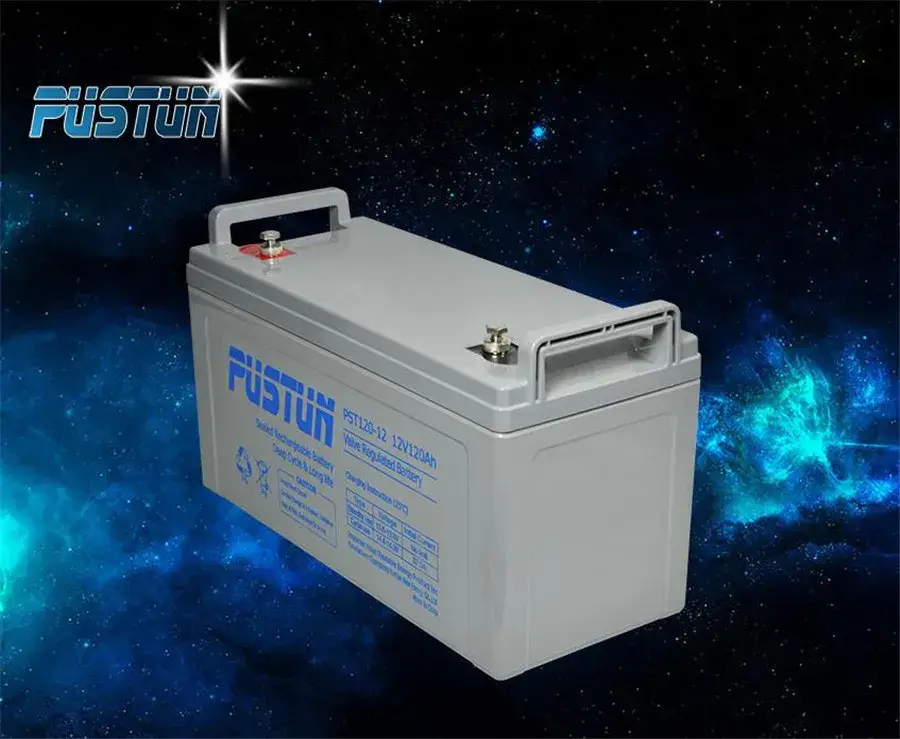 Pin sạc axit chì Pustun 12V120ah - Giải pháp lưu trữ năng lượng cho hệ thống điện gió