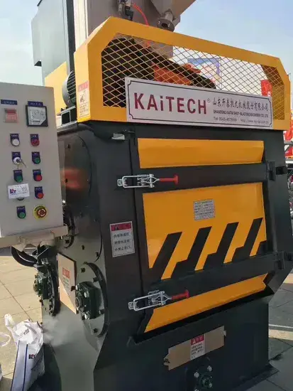 Máy phun cát Q3210: Giải pháp làm sạch bề mặt bằng băng tải cho ngành đúc