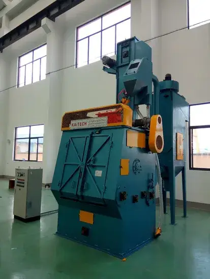 Máy phun cát Q3210: Giải pháp làm sạch bề mặt bằng băng tải cho ngành đúc
