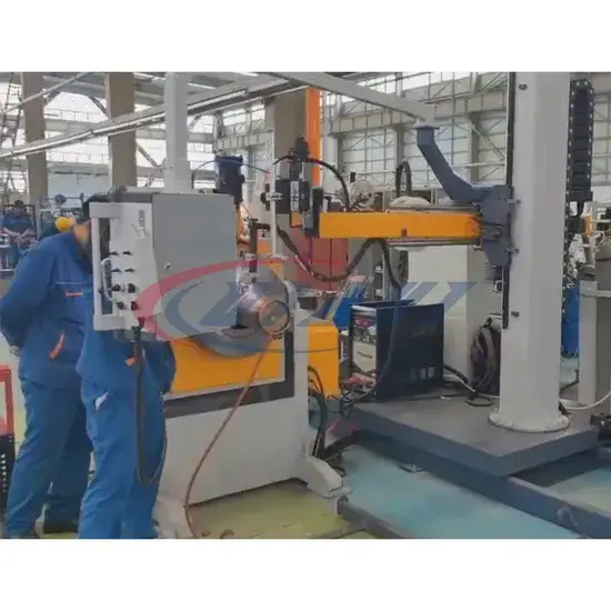 Trạm hàn ống tự động Qizhi sử dụng công nghệ hàn TIG/Saw hiệu quả